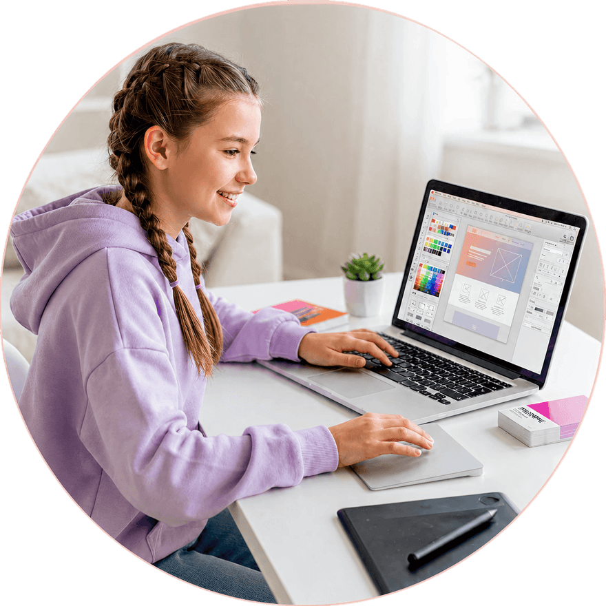 Учень My Computer Academy — онлайн навчання дизайну